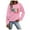 Pink-A, variant on Christmas Mama Sweatshirts for Women 2025 Long Sleeve Crewneck Merry Mama Claus Graphic Sweatshirt Pullover Tops