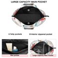 thumbnail image 3 of White Christmas Tree Pattern Travel Tote Bags for Women Carry On,Large Weekender Bags for Women Travel,Multi Functional Duffle Bag for Work,Shopping,Sports, 3 of 5