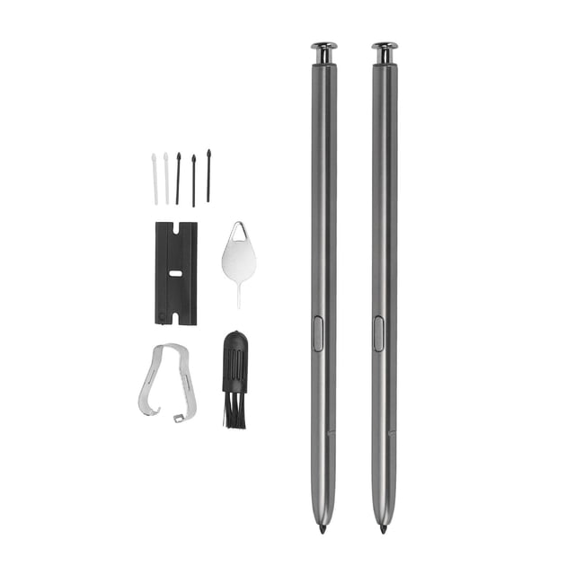 Stylus Touch Pen, High Sensitivity 2 Pcs Smoothly Writing 5G Stylus Pen Light Comfortable Grip With 5 Pcs Tips For Replacement Black,White,Brown,Gray,Green