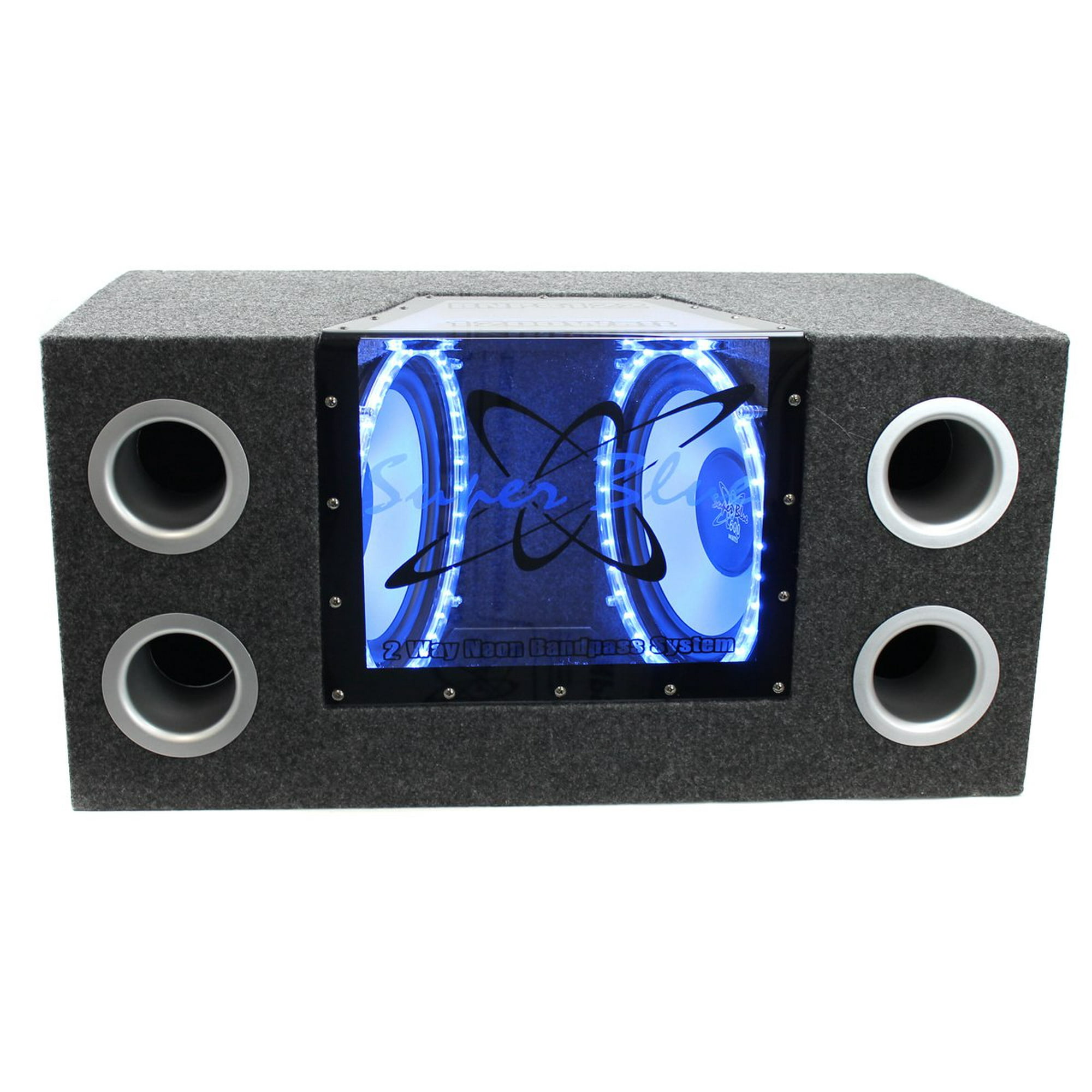 Pyramid New Pyramid BNPS102 10″ 1000W Dual Car Audio Subs Box