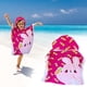 thumbnail image 1 of Toalla de Playa con Capucha Ganfancp 47 X 24 Pulgadas Juego de Toallas de Microfibra para Niños y Niñas de 1-7 Años, 1 of 6