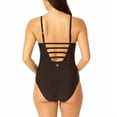 thumbnail image 2 of Hurley Women's 4 Way Stretch One Piece UPF 50+ Swimsuit (Black, XXL), 2 of 2
