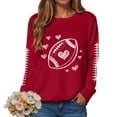 thumbnail image 6 of Godom Sweatshirts for Women Crewneck Casual Graphic Long Sleeve Shirts Tunic Tops oversized sweatshirt for womens, 6 of 6
