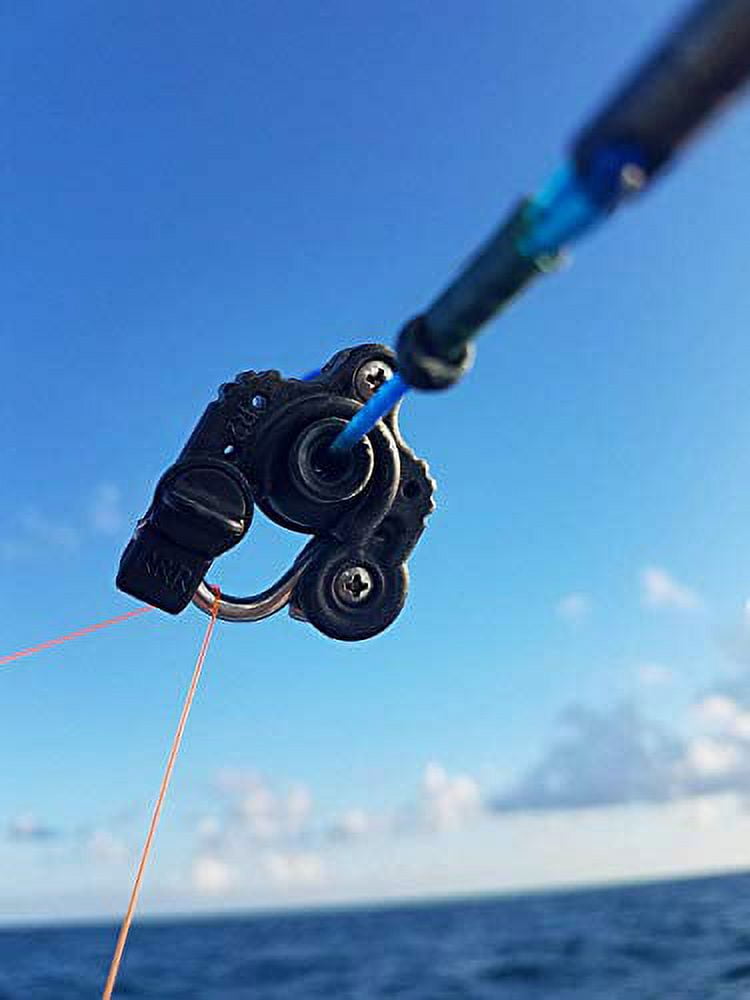 R&R 50# Smoke Blue Mono w- 20 ct. leaders spool -6-0 Monofilament
