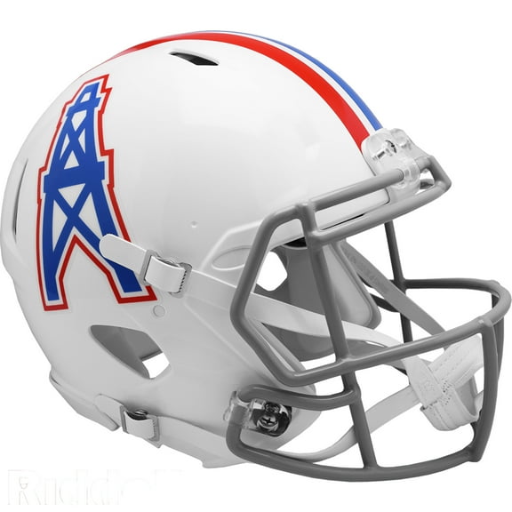 Houston Oilers 1975-1980 Throwback Riddell NFL Authentic Speed Full Size Helmet