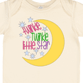 thumbnail image 4 of Inktastic Twinkle Twinkle Little Star with Yellow Moon Boys or Girls Baby Bodysuit, 4 of 5