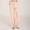 Pink, variant on Sentmoon Linen Pants for Women Plus Size Drawstring Elastic Waist Workout Pants Loose Wide Leg Solid Color Stretchy Women Sweat Pants Summer Comfy for Casual Hangouts White S