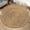 3, variant on Natural Jute Woven Round Soft Area Rug Washable Non-Slip Indoor Floor Mat for Rustic Boho Bedroom Living Room Home Decor