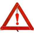 thumbnail image 1 of Warning triangles for cars, Triangle car Triangle Reflective Warning Plate Safe Parking Sign car kit with for Motor Vehicles Safety Triangle, 1 of 5