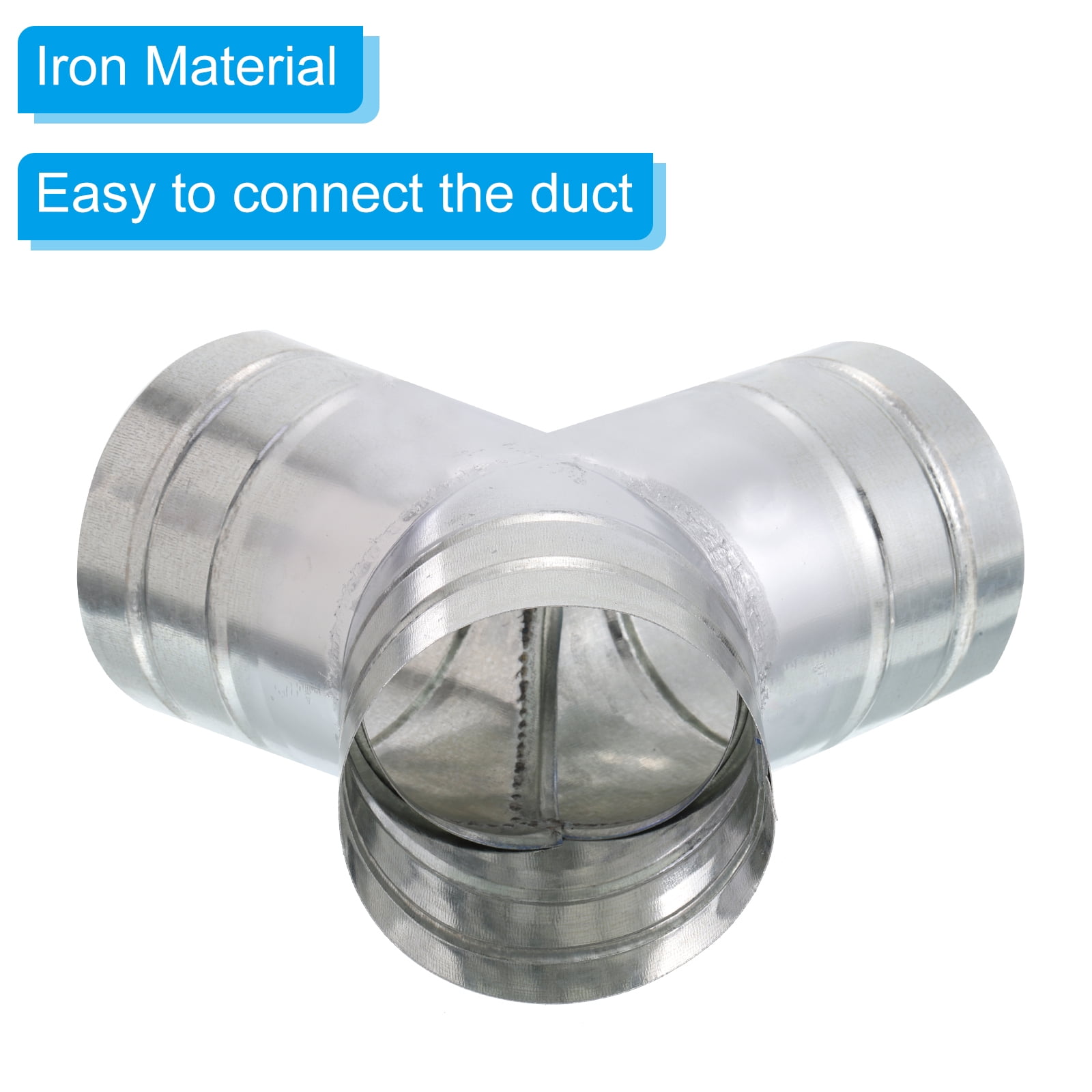 Unique Bargains Inch Way Duct Splitter Y Connector Air Vent