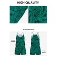 thumbnail image 6 of TARAINYA Women Summer Rompers Casual V-Neck Spaghetti Strap Loose Short Jumpsuit with Pockets, 6 of 8