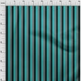 thumbnail image 3 of oneOone Cotton Silk Turquoise Blue Fabric Stripes Diy Clothing Quilting Fabric Print Fabric By Yard 42 Inch Wide-PX9, 3 of 4