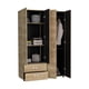 thumbnail image 5 of Armario Armable moderno con puertas y cajones modelo Ankora color Beige marca Excelsior, 5 of 6