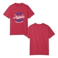thumbnail image 3 of Patriotic America 1776-2026 Land of the Free T-Shirt , 250 Year Independence Day T-Shirt, OdeJous T-Shirt Burgundy, S, 3 of 5