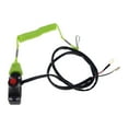 thumbnail image 2 of Wzmzjy Emergency Kill Switch with Lanyard 70cm Cable for 49cc Motorcycle Quad Green, 2 of 9