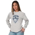 thumbnail image 3 of Operation USA Live Free Airplane Plus Size Long Sleeve Graphic Tee Shirt Brisco Brands 2X, 3 of 6