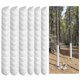 thumbnail image 3 of 6 PCS Tree Trunk Protector, Plastic Spiral Tree Guard-Tree Bark Protector Tube Wraps to Protect Sapl, 3 of 5