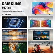 Samsung 43” Class M70HB Series Mini LED 4K UHD Samsung Vision AI Companion Smart Tizen TV 2026 - UN43M70HBFXZA