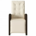 thumbnail image 2 of vidaXL Reclining Patio Chair with Footrest Outdoor Garden Furniture Poly Rattan, 2 of 83