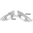 thumbnail image 3 of Motorcycle Turn Signal Protector Front and Rear Grille Guard Cover for BMW-R1250GS R1200GS LC ADV F750GS F850GS, Yellow, 3 of 5