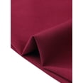 thumbnail image 5 of INSPIRE CHIC Victorian Dress for Women Renaissance Costume Smocked Waist Ruffle Midi Dress L Burgundy, 5 of 6