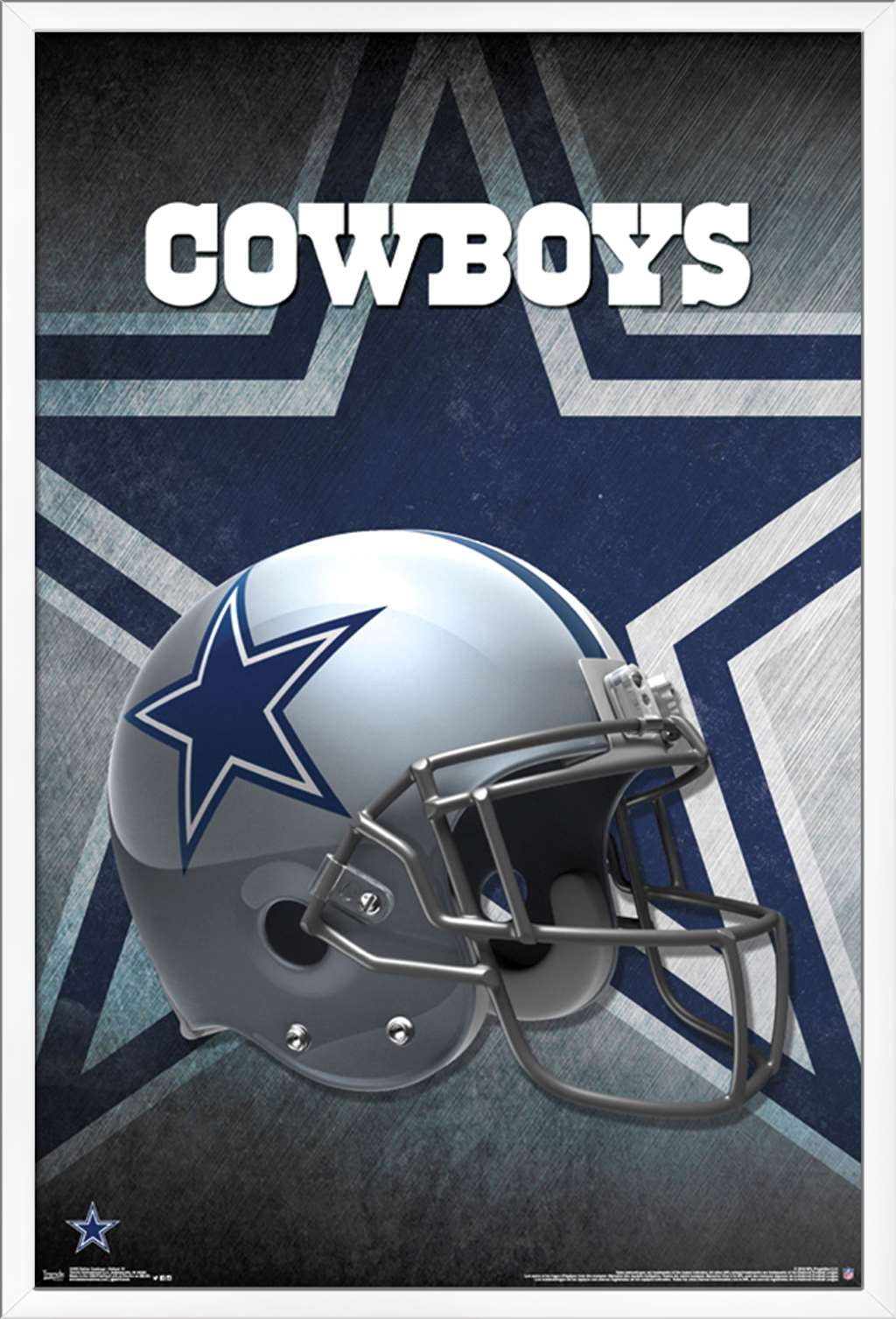 NFL Dallas Cowboys - Helmet Poster - Walmart.com - Walmart.com