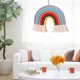thumbnail image 5 of Colgante de pared de arco iris, decoración de pared tejida de arco iris para niñas, guardería, dormitorio, sala de juegos, decoración de habitación de bebé, 5 of 5