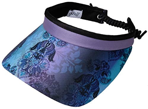 women's visors with coil back