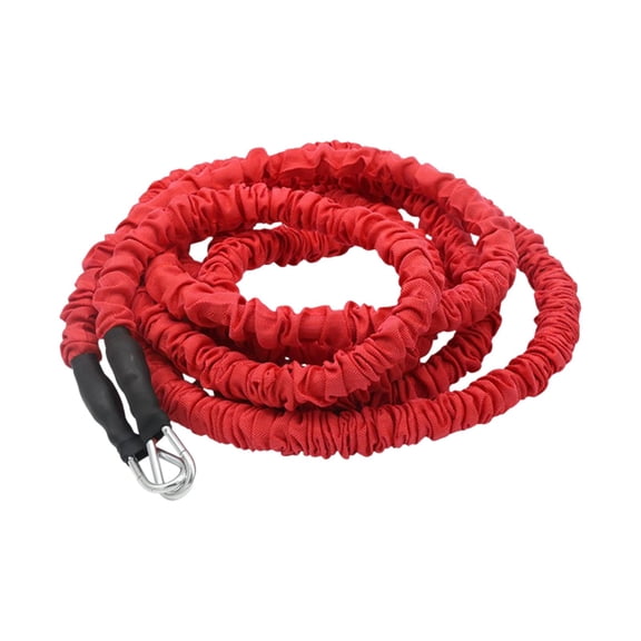 Pitycbo Resistance Band Home Gym Pull Rope Fitness Band Exercise Band for Speed Strength Red 50lb