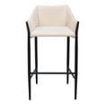thumbnail image 3 of Andover Barstool Beige Barstool, Modern Style, Comfy and durable polyester fabric, Plywood, Indoor Bar, 3 of 5