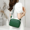thumbnail image 4 of Women Crossbody Bag Color Clash PU Tote Bag Chain Simple Female Commuter Handbag, 4 of 9
