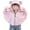 1-Pink, variant on QATAINLAV Ropa de Verano Para Mujer! Children's Sun Clothes Outdoor Ice Silk Boys and Girls Breathable Hooded Shawl Tops Long Sleeve Zip Up Sun Protection Shirts White S