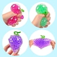 thumbnail image 6 of Gel Stress Balls Grape Shaped Design Transparent Body Soft Squeeze Texture Interesting Decompression Dolls Anxiety Relief Doll, 6 of 7