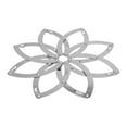 thumbnail image 3 of YFind Stainless Steel Expandable 17-21.5CM Hot Pot Holder Anti Scalding Mat Pot Pad,A, 3 of 10