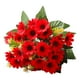 thumbnail image 2 of Flores artificiales, flores falsas, flores artificiales, juego de regalo para mujer, flores falsas, flores artificiales de seda vintage, ramo de rosas para decoración del hogar y boda., 2 of 3