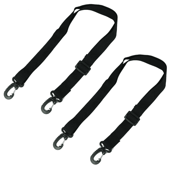 Nylon Snowboard Boot Carrier Strap for Roller Skates, Ski Boots, etc. Black Skiing Equipment