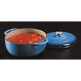 thumbnail image 3 of Lodge Enameled Cast Iron Dutch Oven EC7D33 - 7.5 Quart - Caribbean Blue, 3 of 4