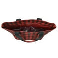 thumbnail image 3 of New  Coach Womens F39959 Red Black Gingham Plaid Canvas Tote Handbag Bag Purse 8661-4, 3 of 3