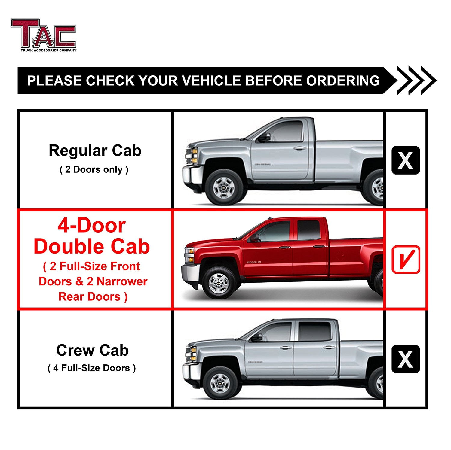404509B fits 2015-2018 Chevy Colorado GMC Canyon Crew Cab Only Truck Side Steps Ionic 5 Black Steel Oval Nerf Bars
