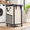 Beige-1 Section-150L, variant on Laundry Basket With Wheels 230l Leather Patchwork Sorter 3 Section