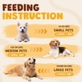 thumbnail image 6 of ASMPET Chicken Jerky Wrapped Biscuits Stick Dog Treats, Soft Chewy Rawhide Free Dog Chews for Small Medium Large Dogs, 10.6oz, 6 of 9