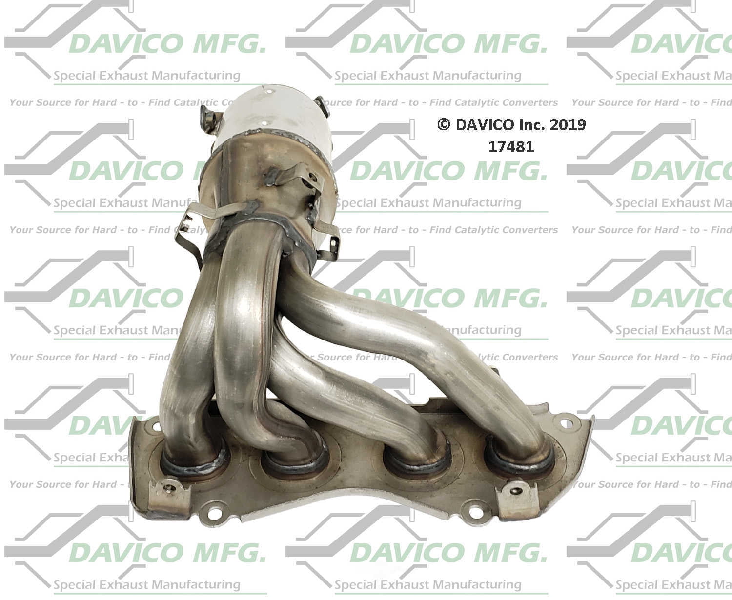 Davico Mfg 17481 Direct-Fit Catalytic Converter