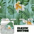 thumbnail image 5 of Jiueut Tropical Plumeria Palm Leaf Pattern Armless Futon Sofa Covers, Soft Couch Cover Non Slip Sofa Chair Covers with Elastic Edges for Fabric and Leather Chairs, 5 of 7