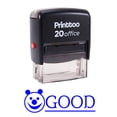 thumbnail image 1 of Printtoo Custom Stamp GOOD Self Inking Rubber Stamp Office Stationary-Blue, 1 of 1