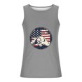thumbnail image 4 of GERsome 4th of July Tank Tops for Men American Flag Patriotic T Shirts Crew Neck Sleeveless Summer Loose Fit Workout Gym Muscle Tee S-4XL, 4 of 5