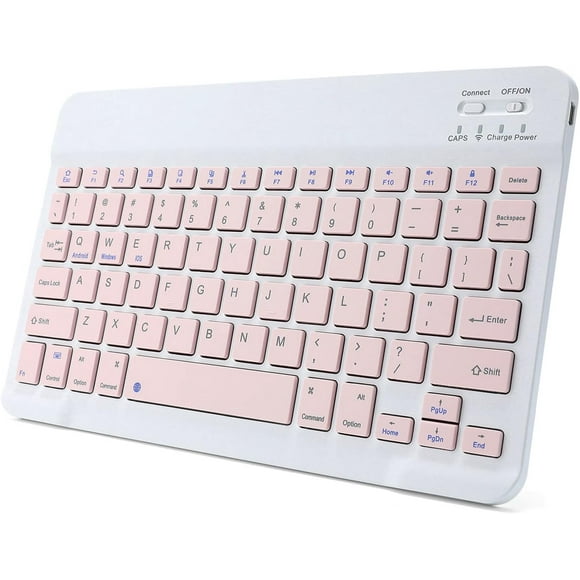 shiyou-Ultra-Slim Rechargeable Bluetooth Keyboard for iPad 11th 10th Generation, iPad Pro 12.9 11 13 inch M4, iPad Air M3 M2 5th 4th Gen iPad Mini Samsung Galaxy Tablet iPhone Phone Wireless Keyboard