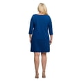thumbnail image 4 of Plus Size Round Neck Knee Length A Line Dress, 4 of 11