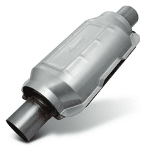 M-AUTO For 15" x 5" x 4" Universal 2" Inlet Weld-on Exhaust Pipe Catalytic Converter, Silver