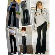 FITOP Flare Yoga Pants for Women Buttery Soft High Waist Bootcut Pants Workout Leggings