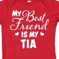 thumbnail image 4 of Inktastic My Best Friend is My Tia with Hearts Boys or Girls Baby Bodysuit, 4 of 5